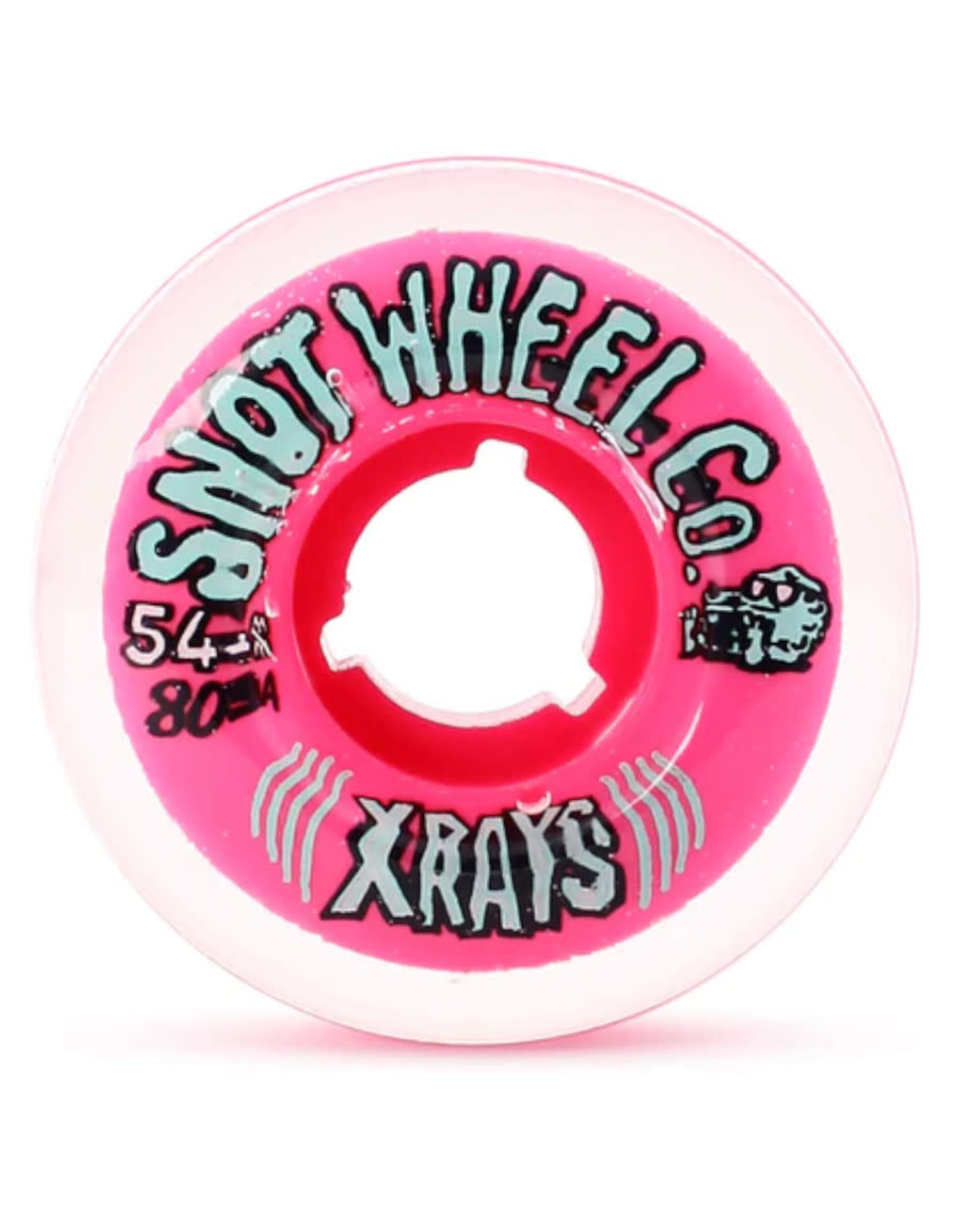 Snot Snot Wheels Team X-Rays Pink (54mm/80a)