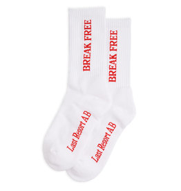 Last Resort Last Resort Socks Break Free (White)