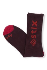 Stix Stix Socks Classic Crew (Dark Red/Red)