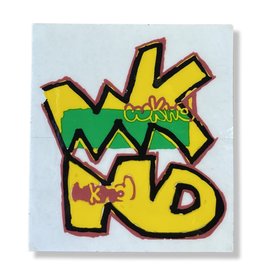 Wknd Skateboards Wknd Sticker Rasta