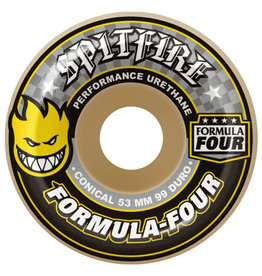 Spitfire Spitfire Wheels Formula Four Conical Full Yellow (54mm/99d)