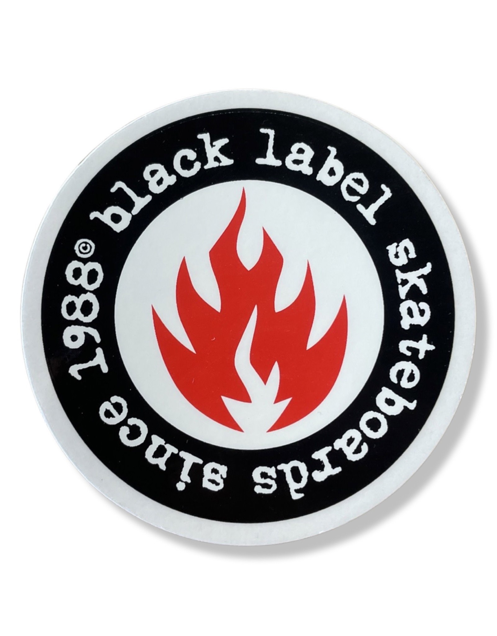 Black Label Black Label Sticker Since 88 (Black)