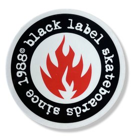 Black Label Black Label Sticker Since 88 (Black)