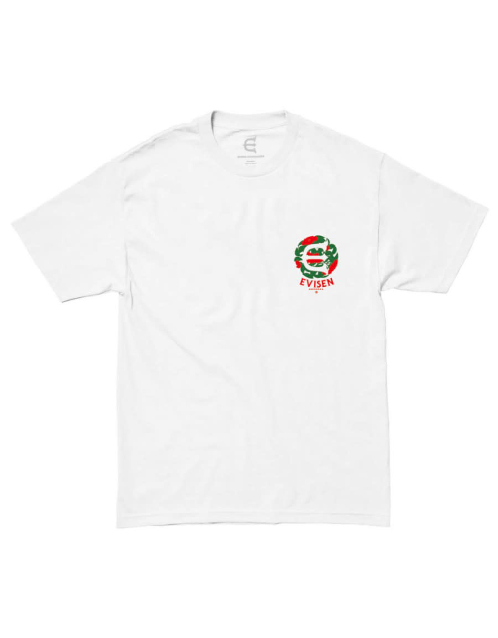 Evisen Skateboards Evisen Tee Tsubaki S/S (White)