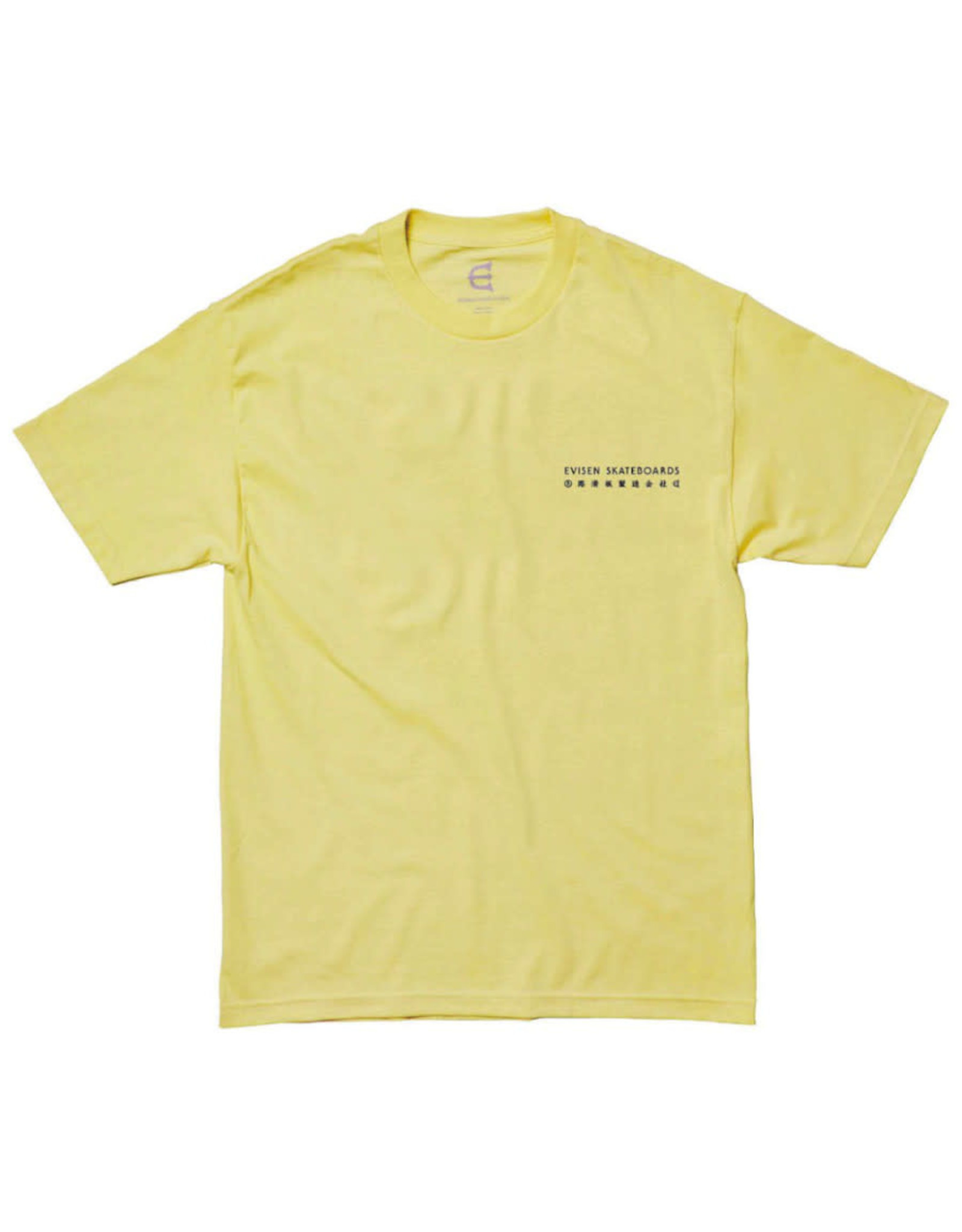 Evisen Skateboards Evisen Tee Rectangle S/S (Banana)