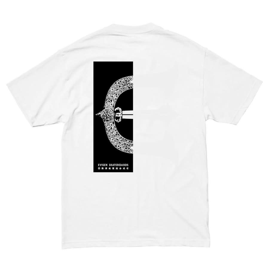 トップス Evisen S/S SHIRT SIZE L Evisen Tee Rectangle S/S (White) - Stix SGV