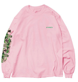 Evisen Skateboards Evisen Tee Dragon Ship L/S (Pink)