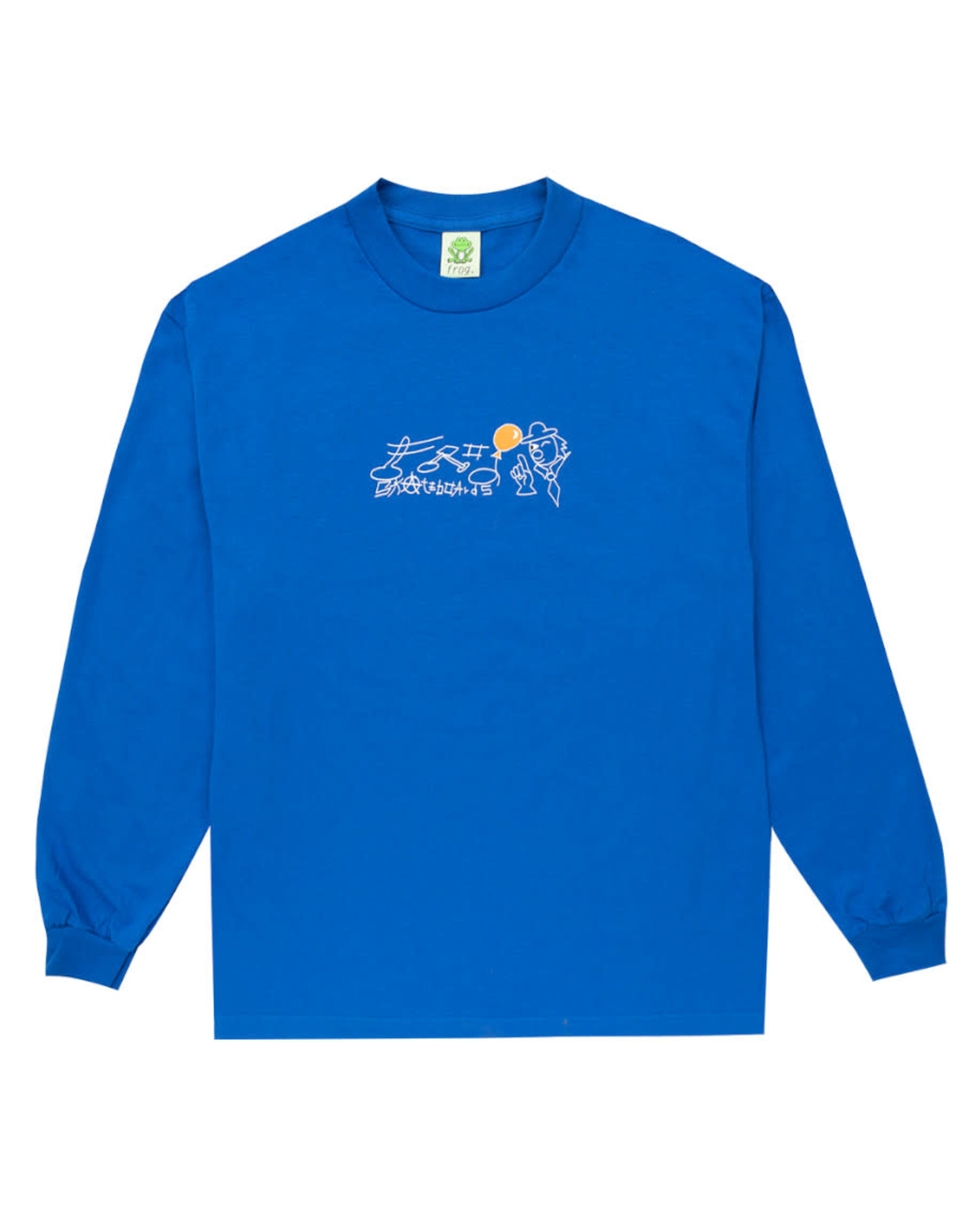 Frog Frog Tee Clown L/S (Blue)