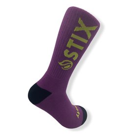 Stix SGV Stix Socks Classic Crew (Plum/Black/Green)