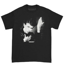 Star 500 Concert Series On Hollywood Tee David Bowie Heroes S/S (Black/White)