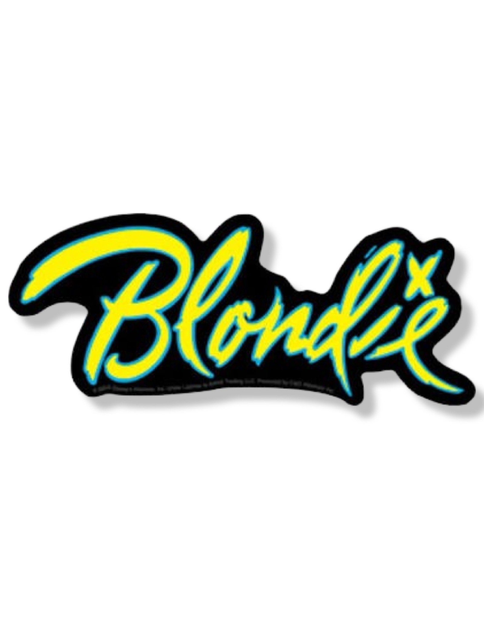 Star 500 Concert Series On Hollywood Sticker Blondie Logo