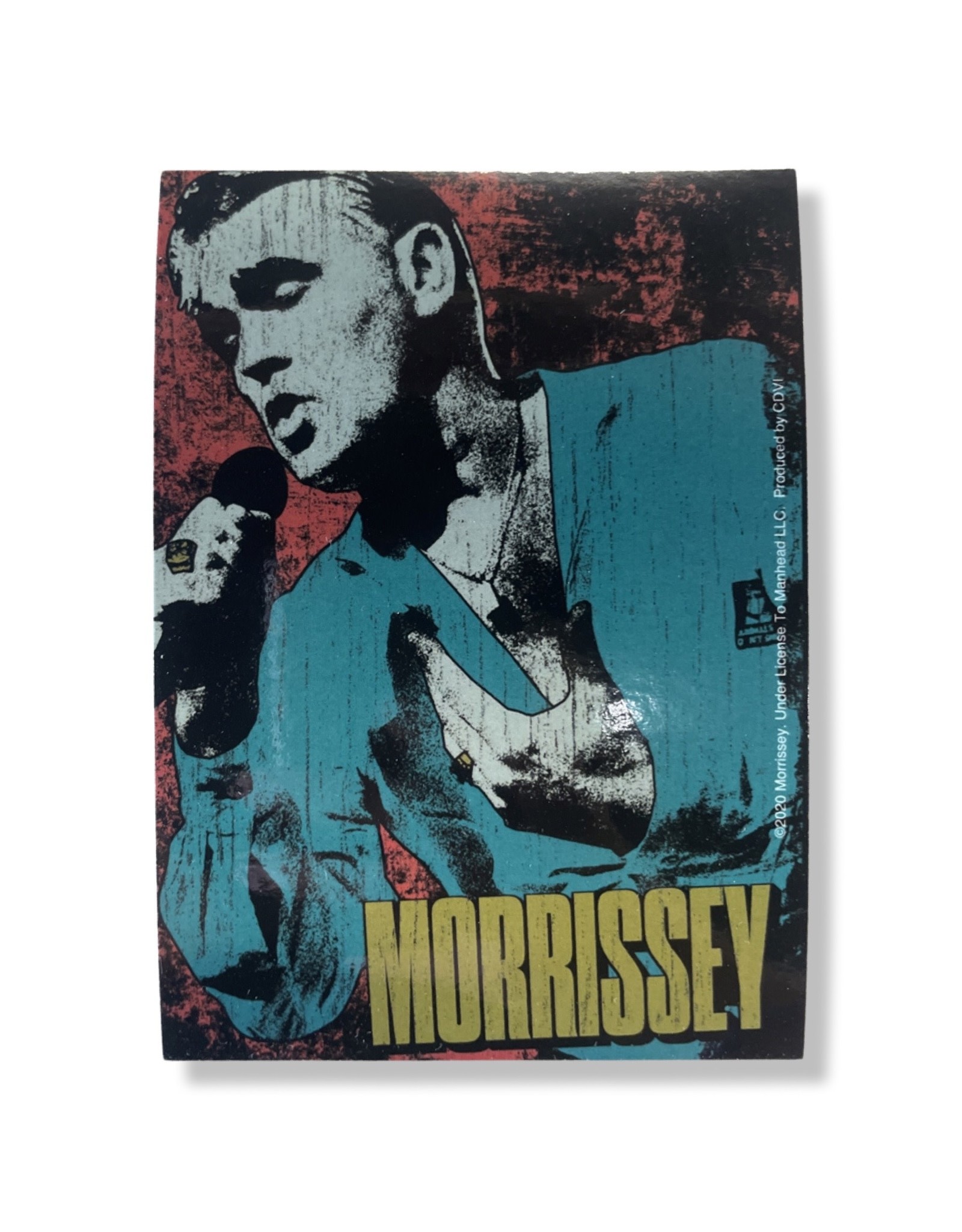 Star 500 Concert Series On Hollywood Sticker Morrissey Blue