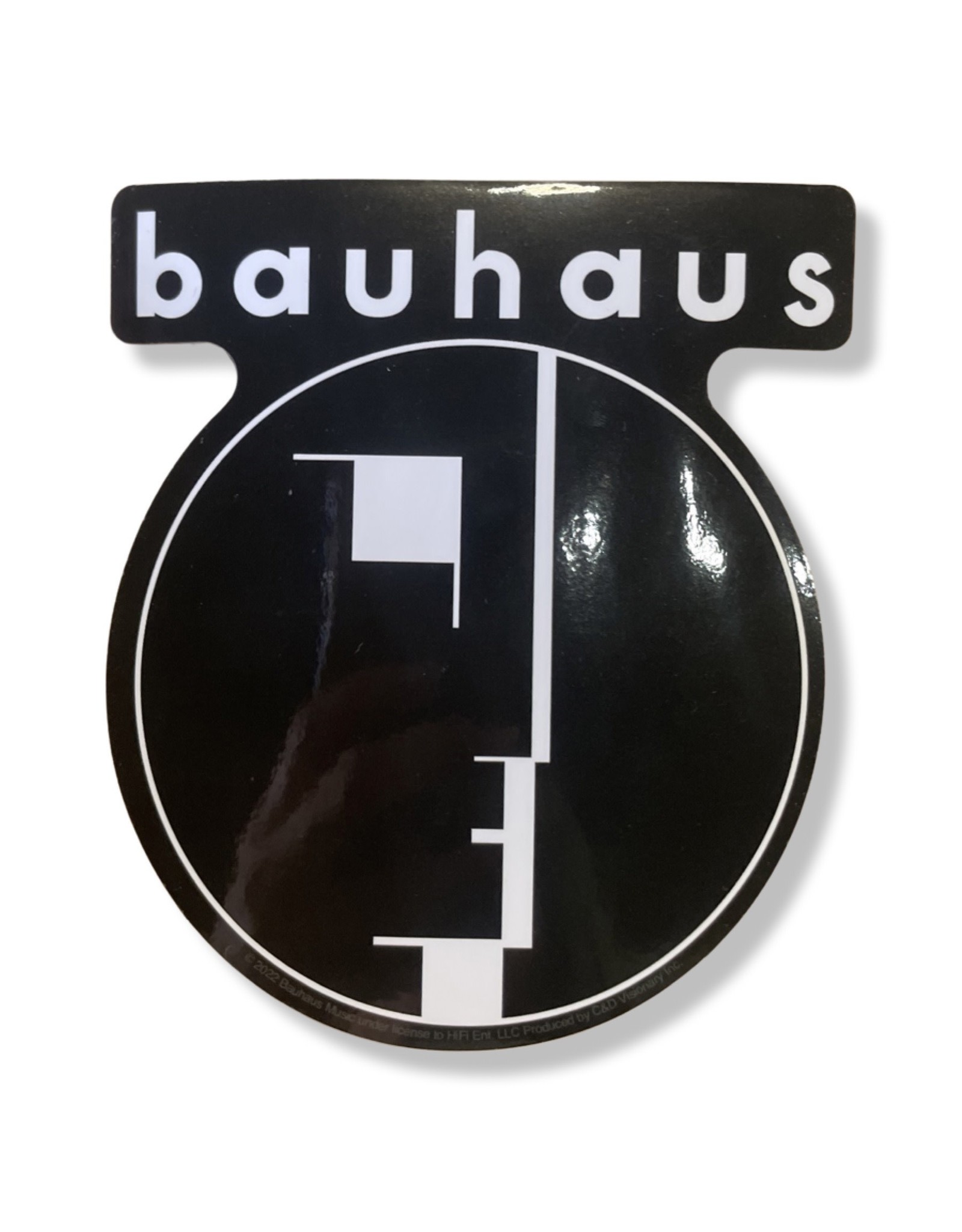 Star 500 Concert Series On Hollywood Sticker Bauhaus Logo