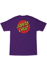 Santa Cruz Santa Cruz Tee Classic Dot Regular S/S (Purple)