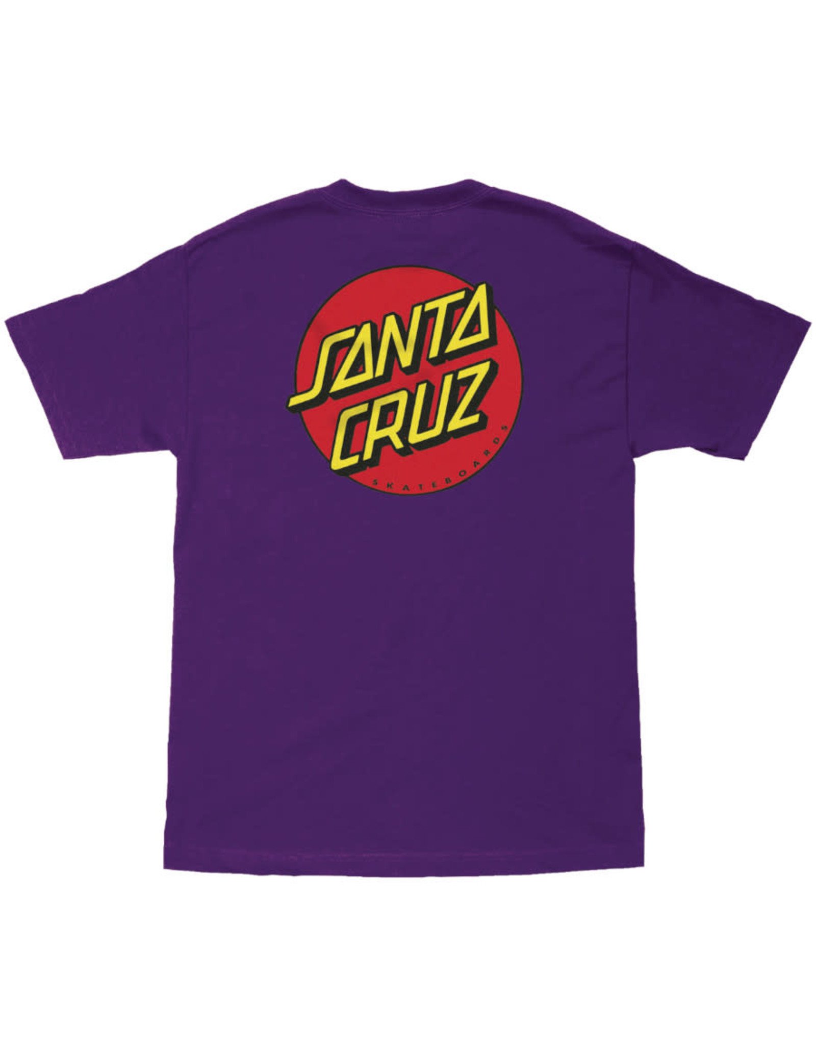 Santa Cruz Santa Cruz Tee Classic Dot Regular S/S (Purple)