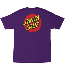 Santa Cruz Santa Cruz Tee Classic Dot Regular S/S (Purple)