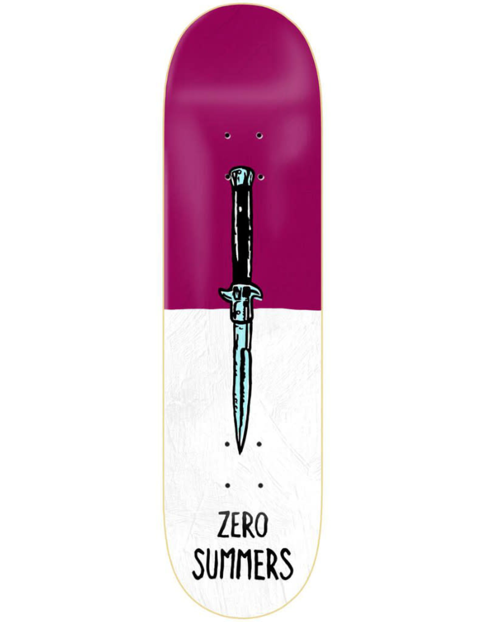 Zero Skateboards Zero Deck Gabriel Summers Bowen Blade (8.5)