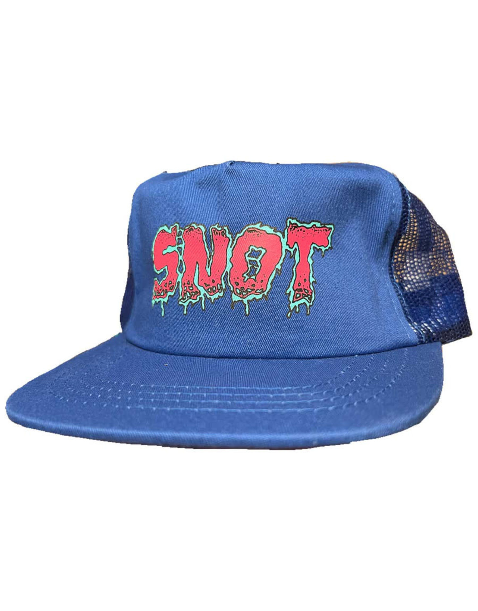 Snot Snot Hat Meltdown Classic Mesh Snapback (Blue)