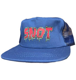 Snot Snot Hat Meltdown Classic Mesh Snapback (Blue)