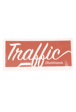 Traffic Traffic Sticker Script (Orange)