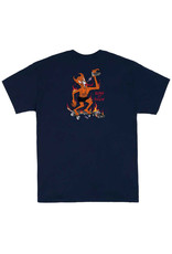 Thrasher Thrasher Tee Mens Burn It Down S/S (Navy Blue)