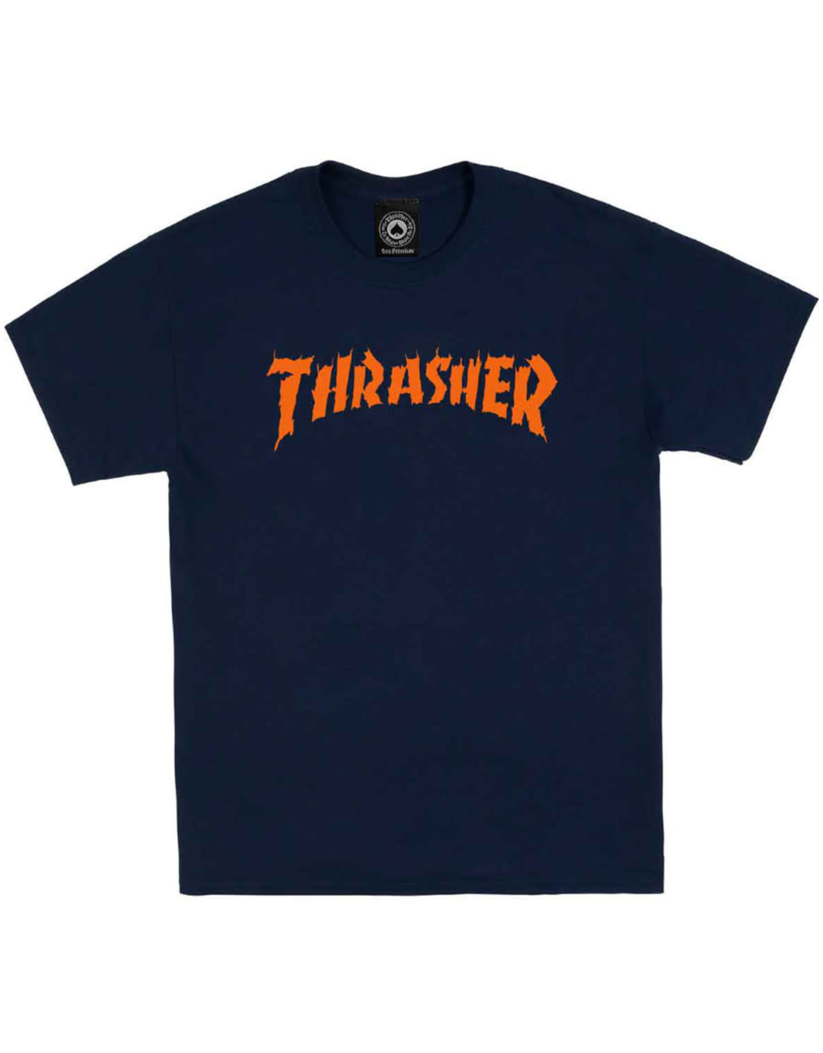 Thrasher Thrasher Tee Mens Burn It Down S/S (Navy Blue)