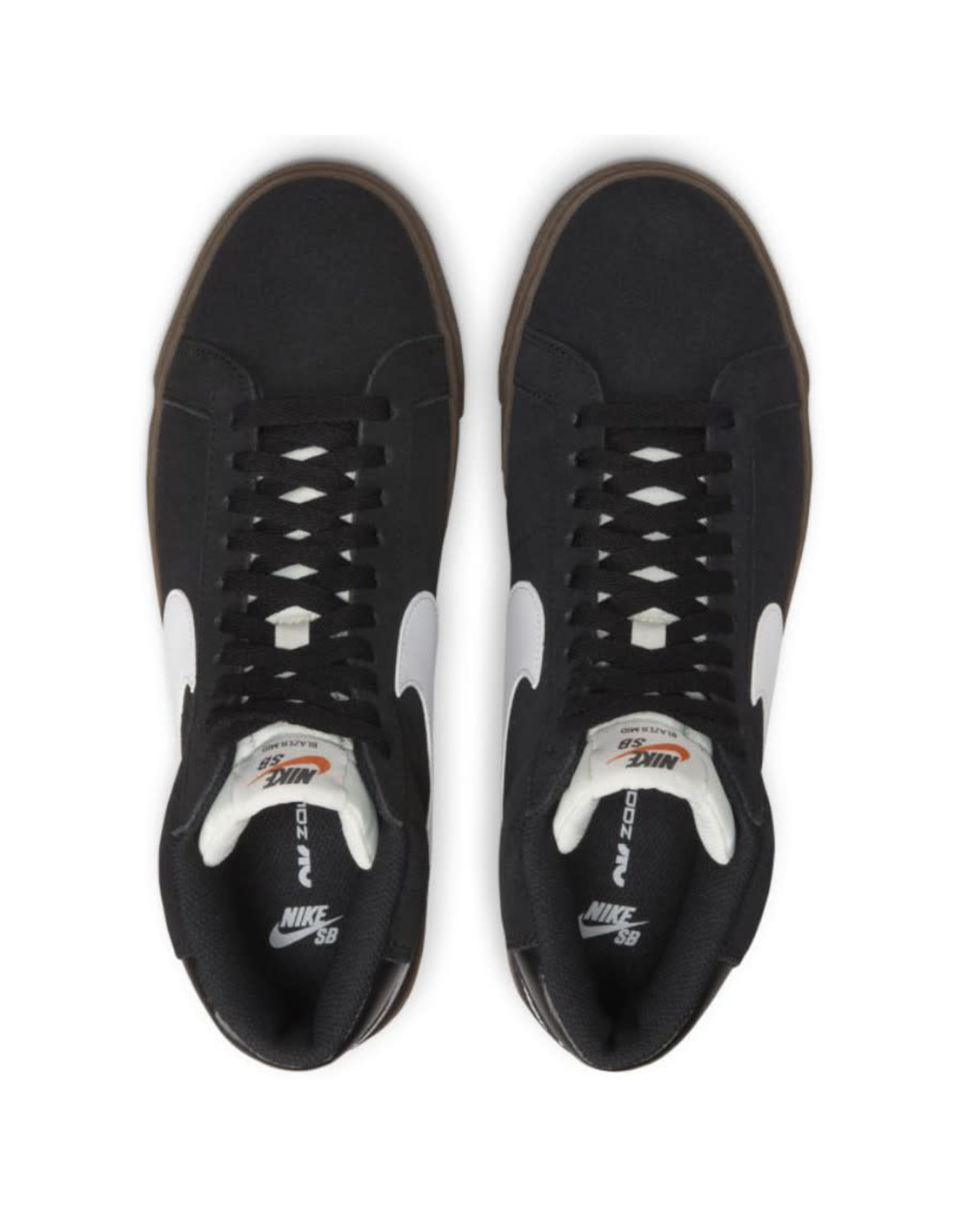 Nike SB Nike SB Shoe Zoom Blazer Mid (Black/White/Gum)