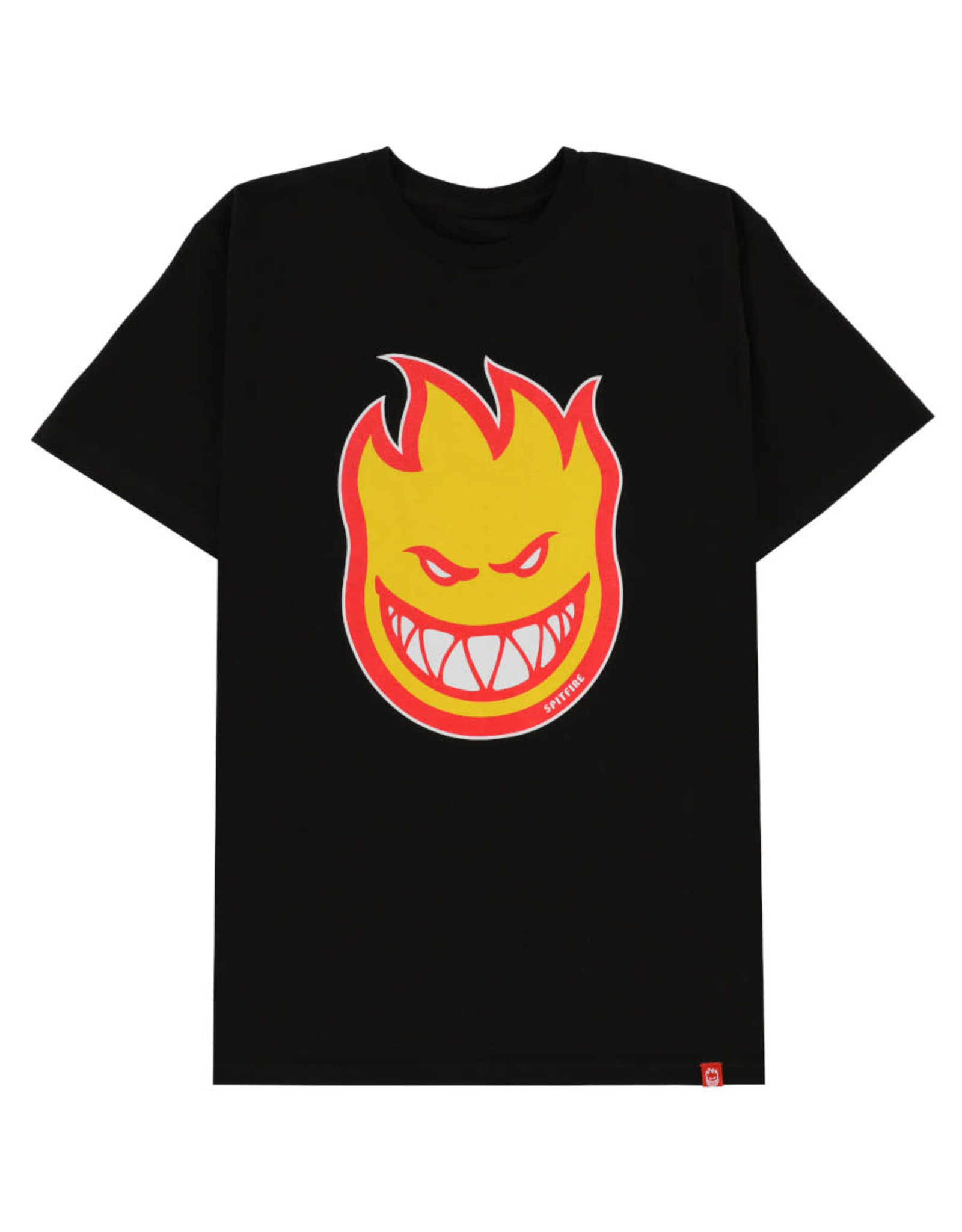 Spitfire Spitfire Tee Bighead Fill S/S (Black/Gold/Red)