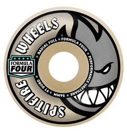 Spitfire Spitfire Wheels Formula Four Radial Full White (56mm/97d)