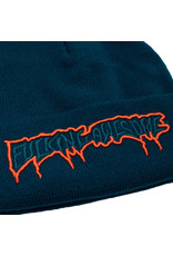 Fucking Awesome Fucking Awesome Beanie Running Logo Cuff (Teal)
