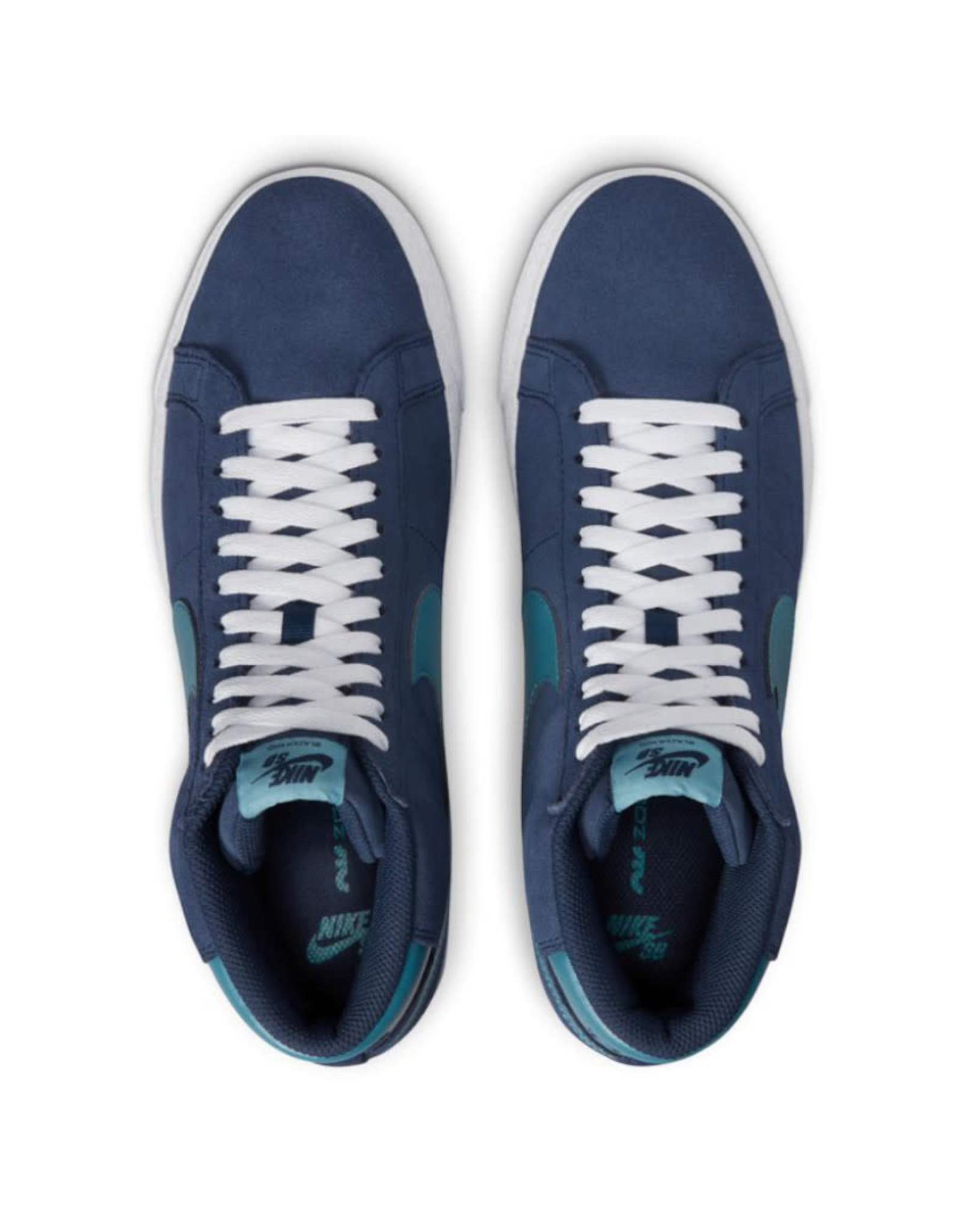 Nike SB Nike SB Shoe Zoom Blazer Mid (Navy/Aqua)