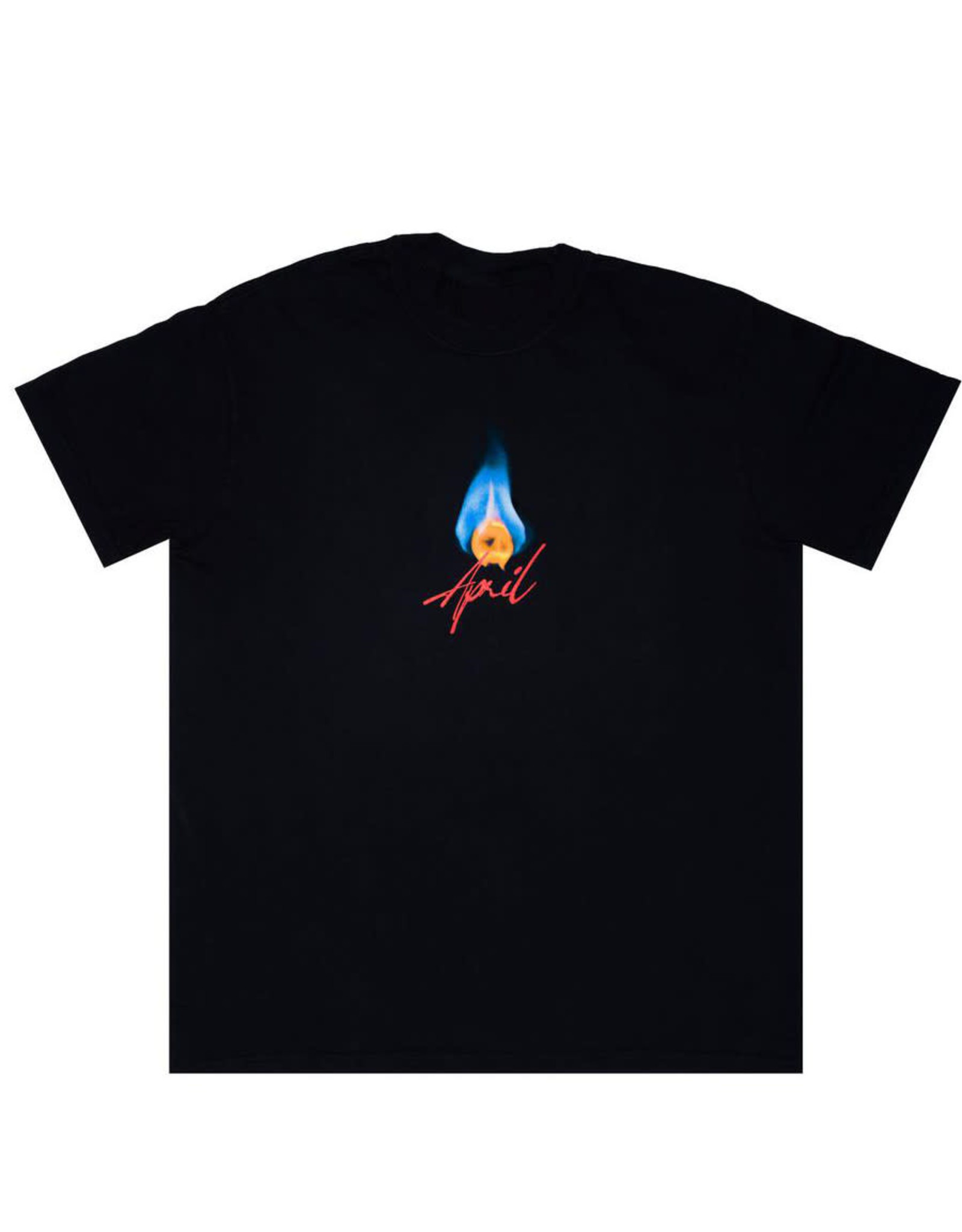 April April Tee Flame S/S (Black)