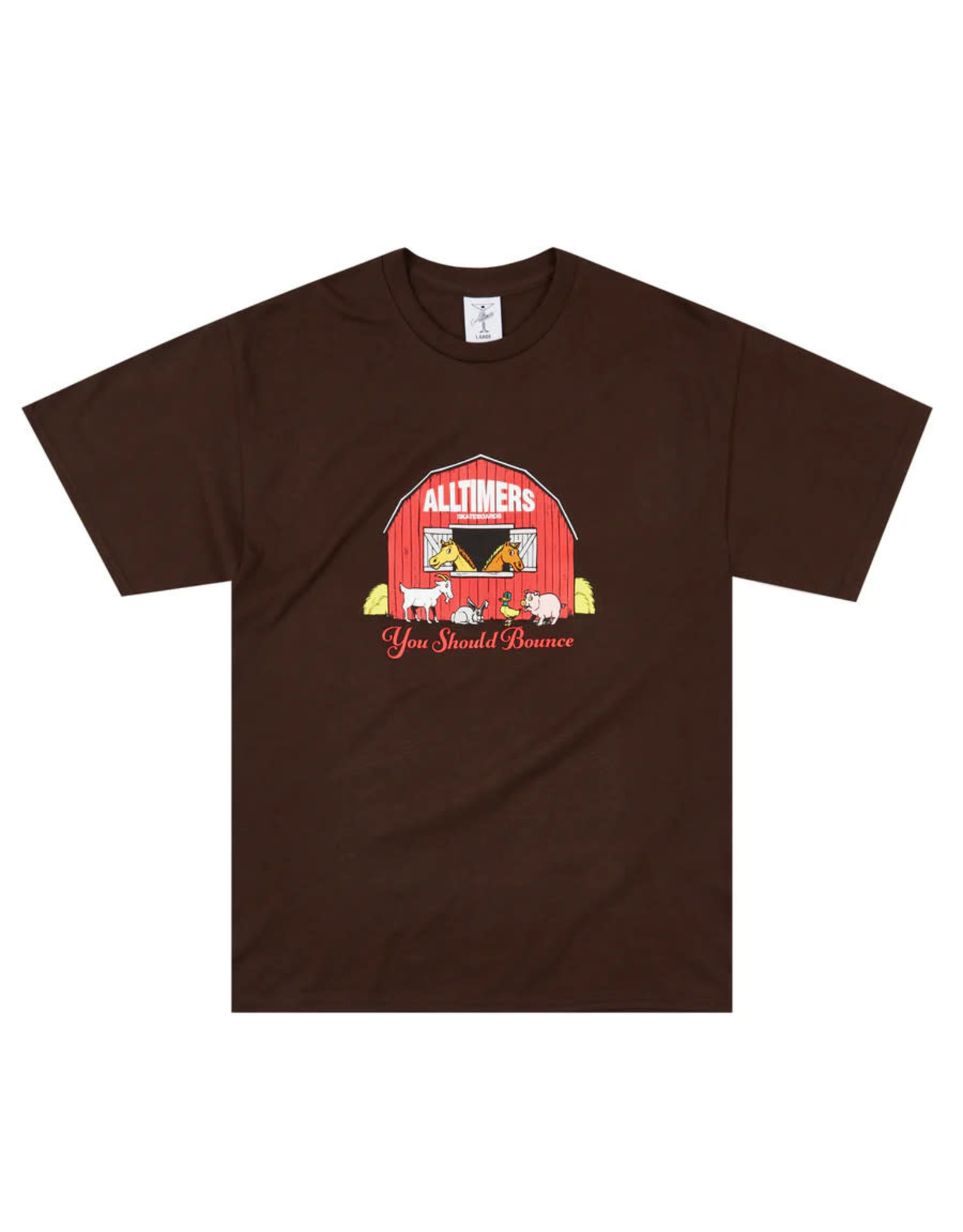 Alltimers Alltimers Tee Barn It S/S (Chocolate)