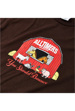 Alltimers Alltimers Tee Barn It S/S (Chocolate)