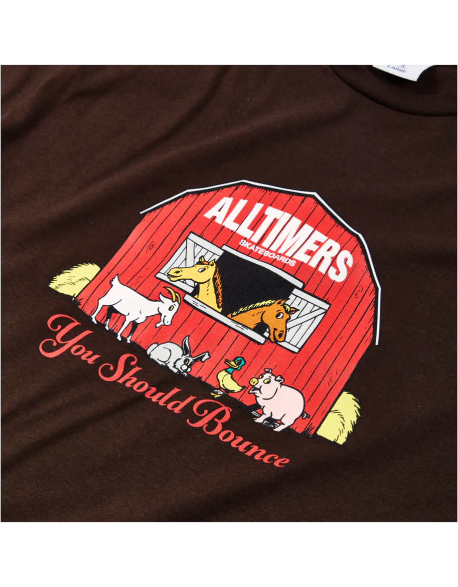 Alltimers Alltimers Tee Barn It S/S (Chocolate)