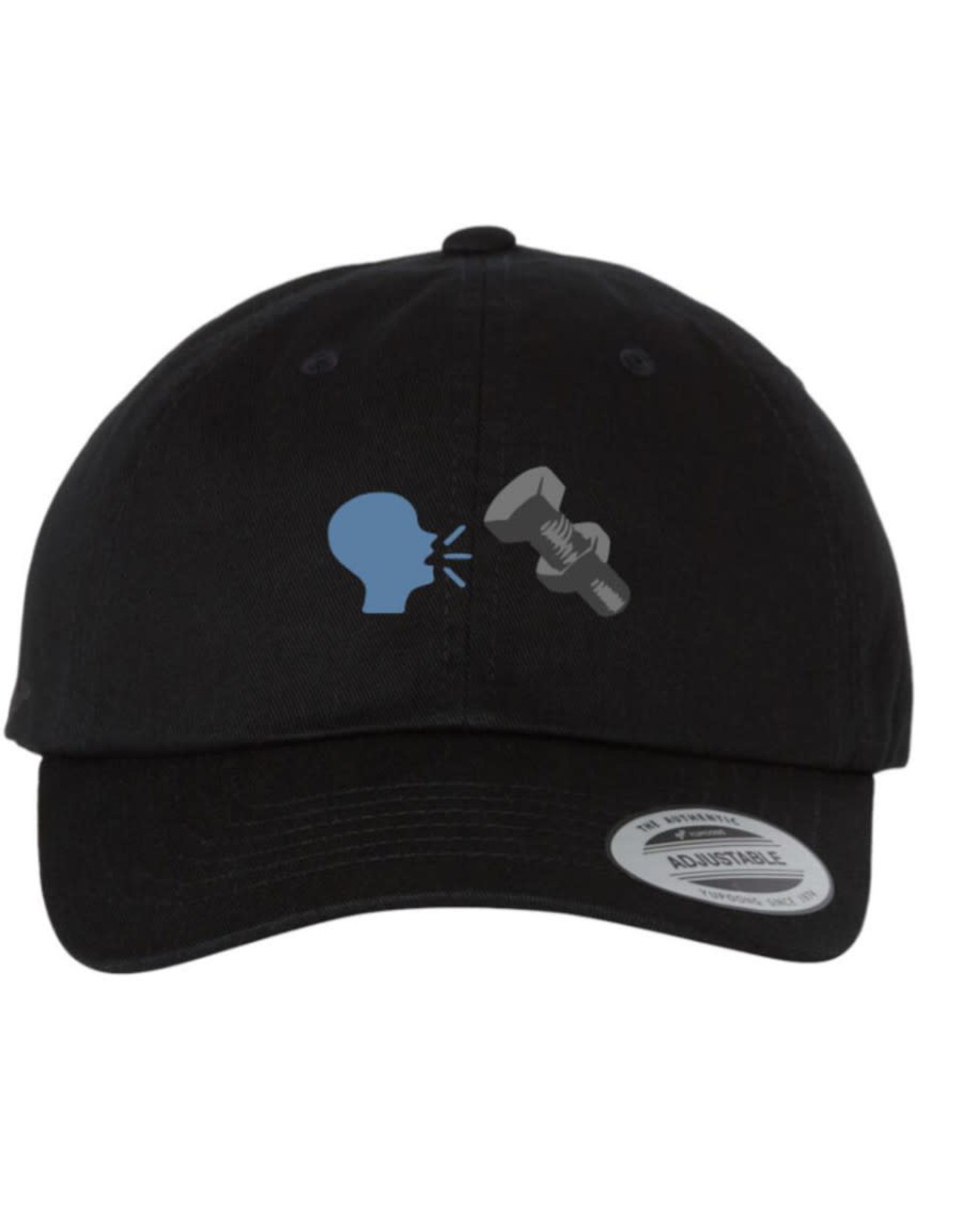 Talk Hardware Talk Hat Emoji Dad Strapback (Black)