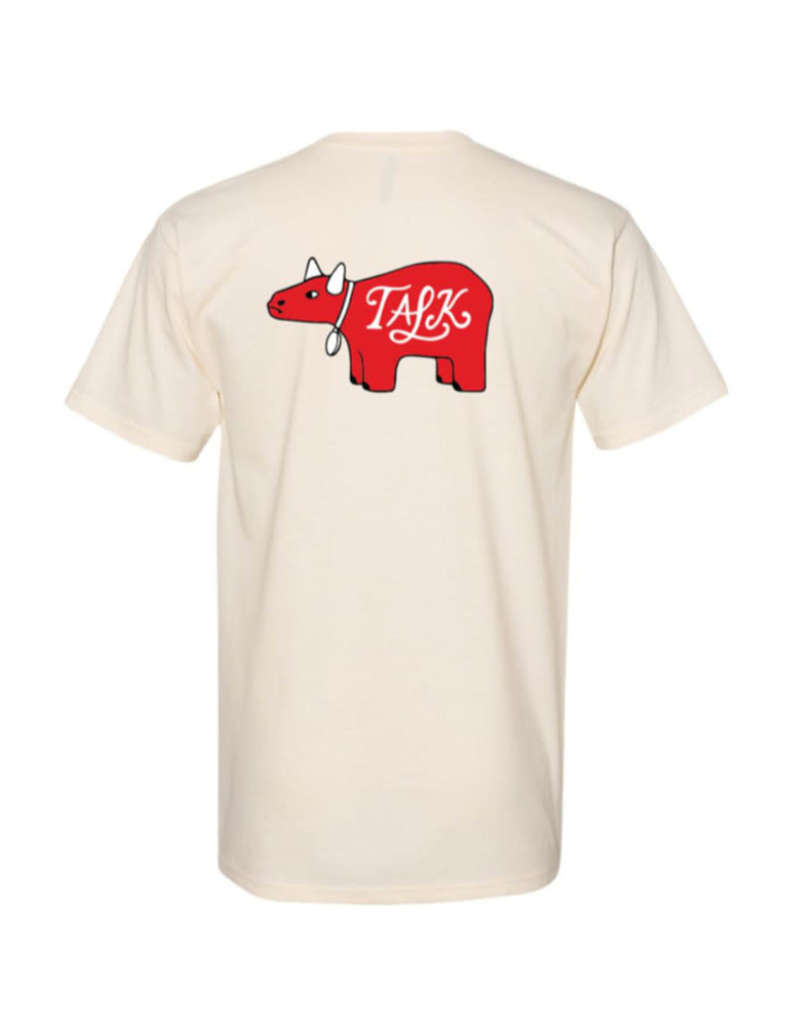 Talk Hardware Talk Tee Disco Bull S/S (Natural)