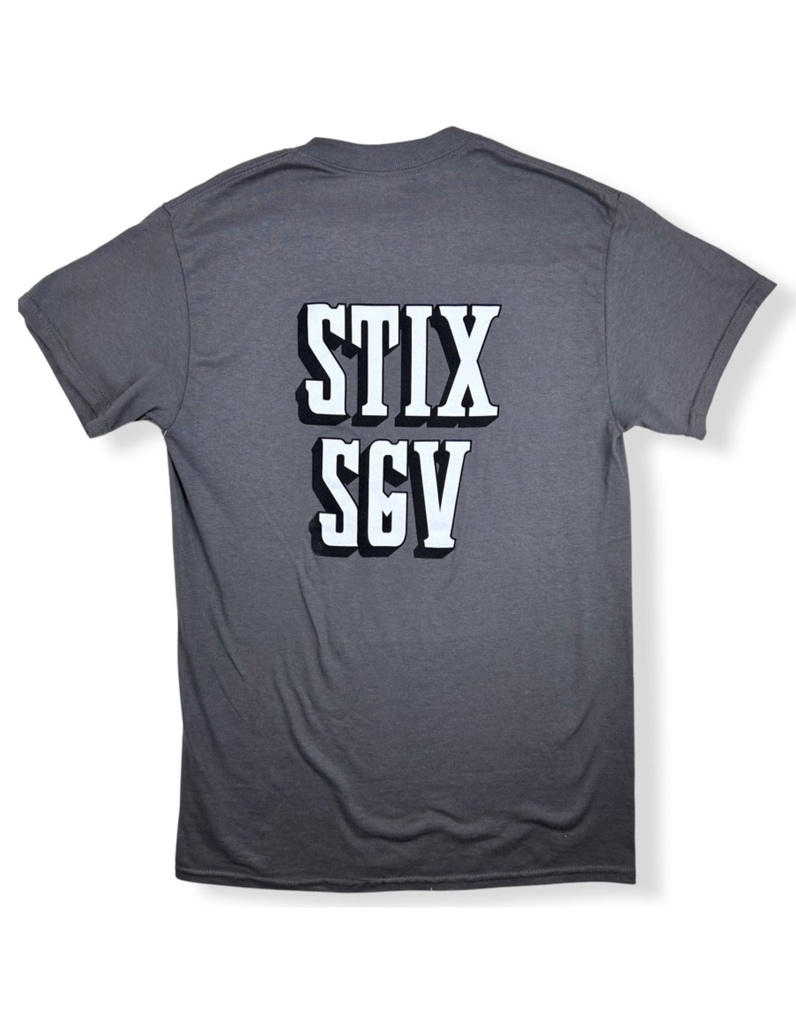 Stix SGV Stix Tee Original SGV S/S (Charcoal/White)