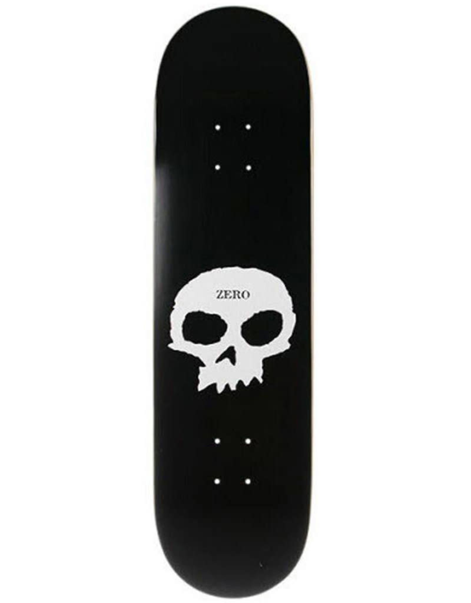 Zero Skateboards Zero Deck Team Logo Single Skull (9.0)