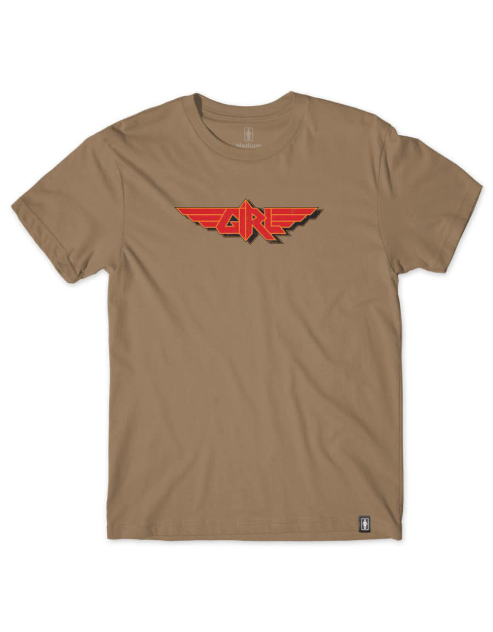 Girl Girl Tee Youth Metal S/S (Safari Green)