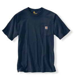 Carhartt Carhartt Tee K87 Loose Fit Heavyweight Pocket S/S (Navy)