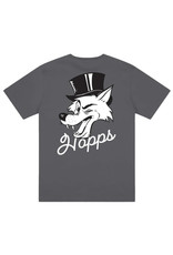 Hopps Hopps Tee Wolf S/S (Charcoal Heather)