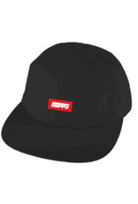 Hopps Hopps Hat Label Nylon Strapback (Black)