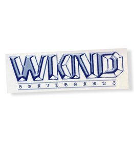 Wknd Skateboards Wknd Sticker Bold SP 23 (Blue)
