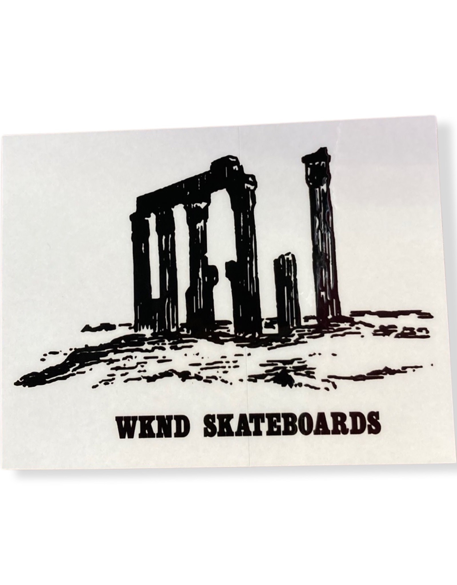 Wknd Skateboards Wknd Sticker Pillers SP 23