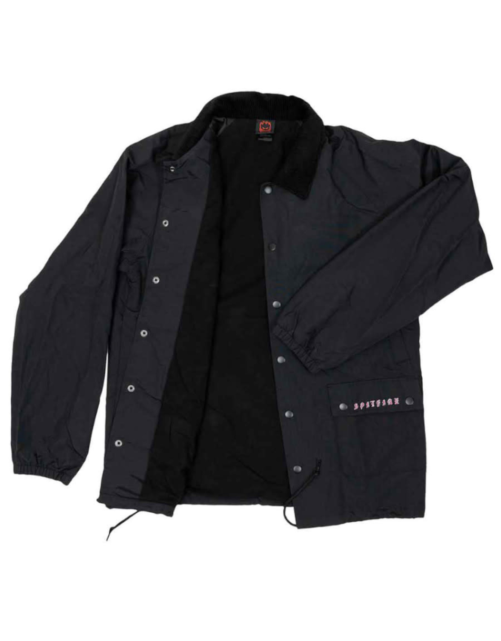 Spitfire Spitfire Jacket Old E Embroidery Button (Black/Red/White)