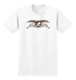 Anti Hero Anti Hero Tee Basic Eagle S/S (White/Brown)