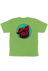 Santa Cruz Santa Cruz Tee Kids Other Delta Dot S/S (Lime/Teal/Red)