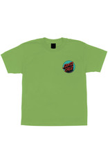 Santa Cruz Santa Cruz Tee Kids Other Delta Dot S/S (Lime/Teal/Red)