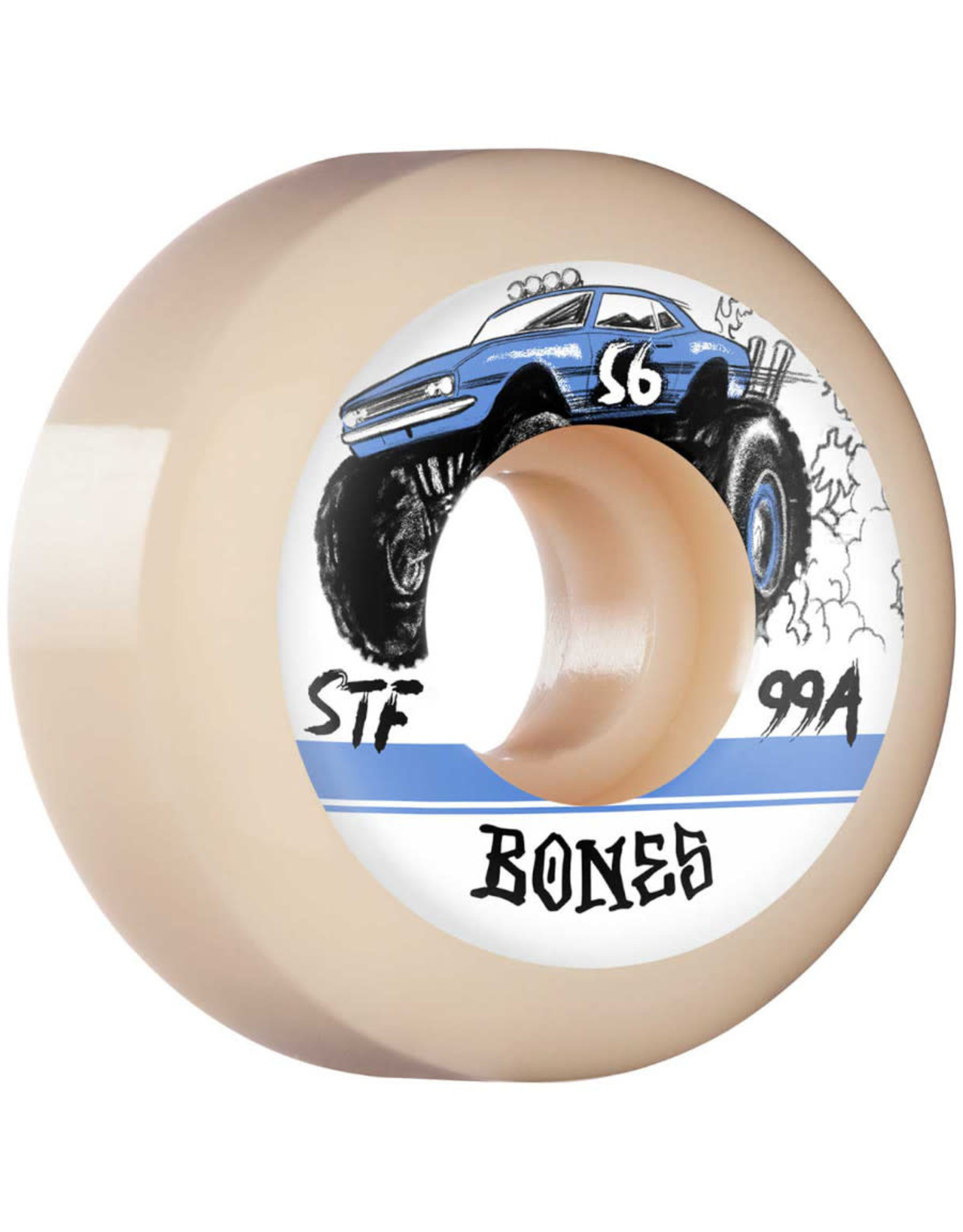 Bones Bones Wheels STF Big Rigs V5 Sidecut White (56mm/99a)